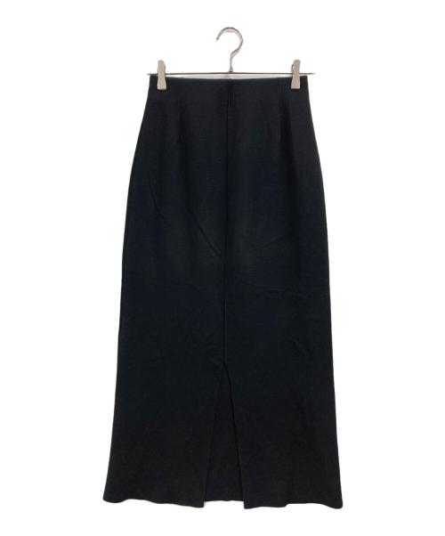 Demi-Luxe Beams（デミルクス ビームス）Demi-Luxe BEAMS (デミルクス ビームス) シンプル タイト ニットスカート ブラック サイズ:36の古着・服飾アイテム