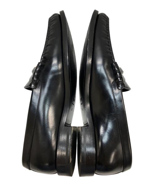 CELINE（セリーヌ）CELINE (セリーヌ) トリオンフレザーローファー ブラック サイズ:41の古着・服飾アイテム