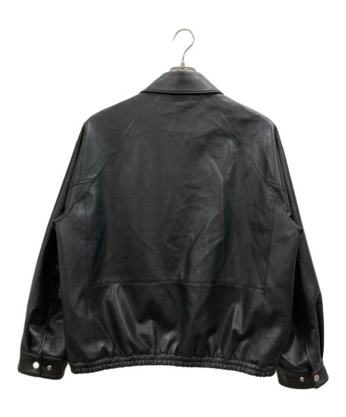 STUDIOUS（ステュディオス）STUDIOUS (ステュディオス) MODERN LEATHER BLOUSON ブラック サイズ:2の古着・服飾アイテム