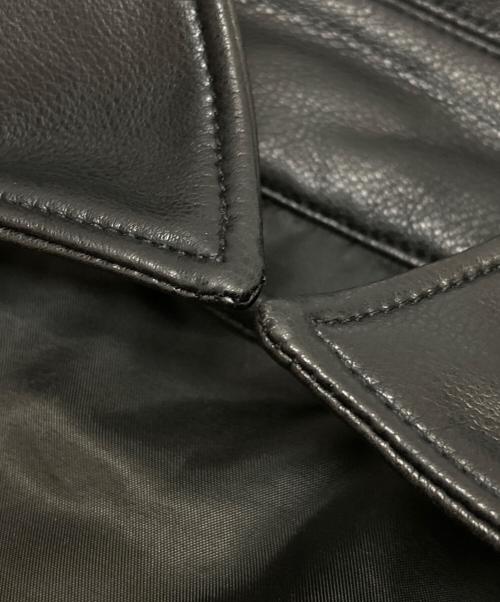 STUDIOUS（ステュディオス）STUDIOUS (ステュディオス) MODERN LEATHER BLOUSON ブラック サイズ:2の古着・服飾アイテム