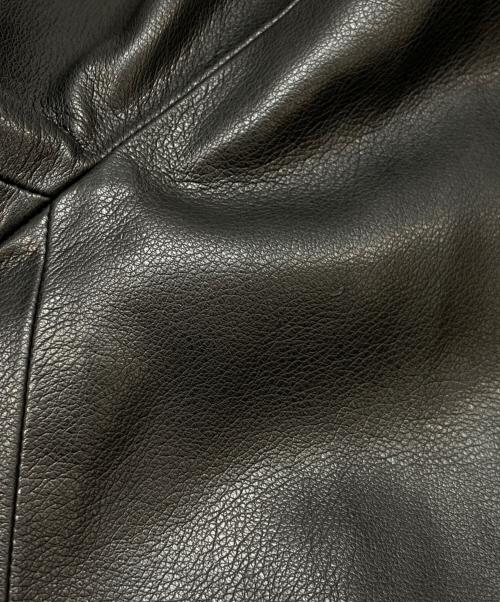 STUDIOUS（ステュディオス）STUDIOUS (ステュディオス) MODERN LEATHER BLOUSON ブラック サイズ:2の古着・服飾アイテム