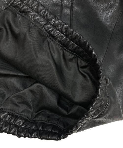 STUDIOUS（ステュディオス）STUDIOUS (ステュディオス) MODERN LEATHER BLOUSON ブラック サイズ:2の古着・服飾アイテム