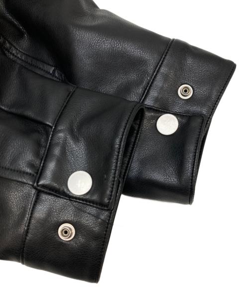 STUDIOUS（ステュディオス）STUDIOUS (ステュディオス) MODERN LEATHER BLOUSON ブラック サイズ:2の古着・服飾アイテム