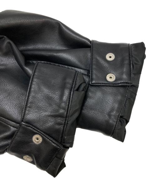 STUDIOUS（ステュディオス）STUDIOUS (ステュディオス) MODERN LEATHER BLOUSON ブラック サイズ:2の古着・服飾アイテム