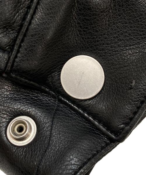 STUDIOUS（ステュディオス）STUDIOUS (ステュディオス) MODERN LEATHER BLOUSON ブラック サイズ:2の古着・服飾アイテム