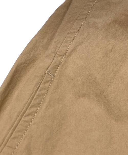 DANTON（ダントン）DANTON (ダントン) ハイカウントコットン Vネックワンピース ベージュ サイズ:36の古着・服飾アイテム