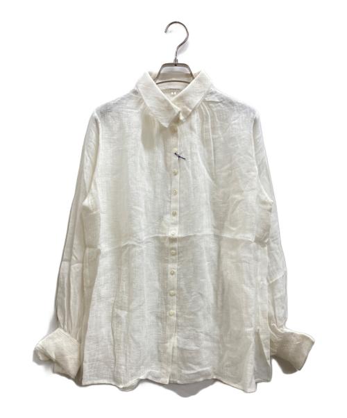 yunahica（ユナヒカ）yunahica (ユナヒカ) セットインフリルブラウス アイボリー サイズ:1 未使用品の古着・服飾アイテム