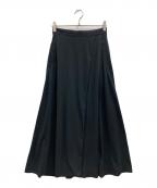 COGTHEBIGSMOKEコグザビッグスモーク）の古着「HALO SEMI-FLARE SKIRT」｜ブラック