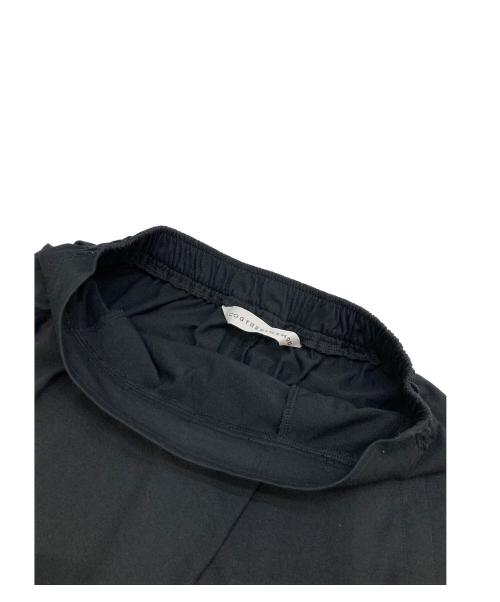 COGTHEBIGSMOKE（コグザビッグスモーク）COGTHEBIGSMOKE (コグザビッグスモーク) HALO SEMI-FLARE SKIRT ブラック サイズ:不明（実寸参照）の古着・服飾アイテム