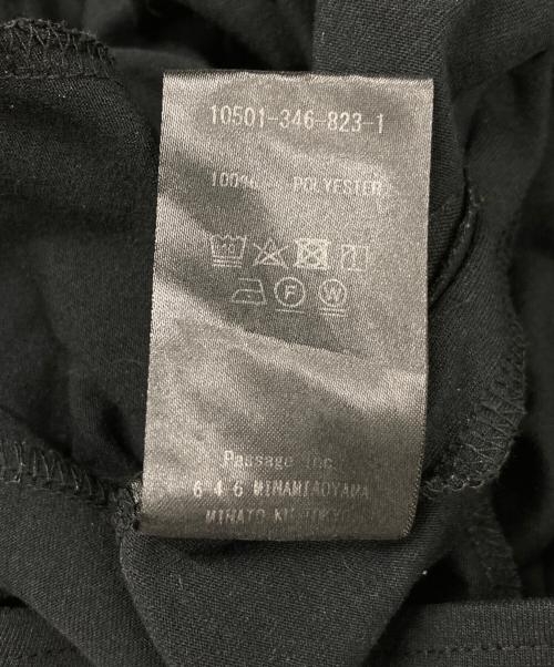 COGTHEBIGSMOKE（コグザビッグスモーク）COGTHEBIGSMOKE (コグザビッグスモーク) HALO SEMI-FLARE SKIRT ブラック サイズ:不明（実寸参照）の古着・服飾アイテム