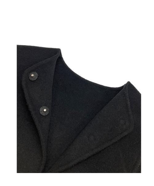 machatt（マチャット）machatt (マチャット) リバーウールベスト ブラック サイズ:FREEの古着・服飾アイテム