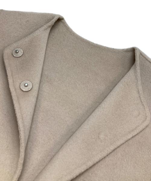machatt（マチャット）machatt (マチャット) リバーウールベスト ベージュ サイズ:FREEの古着・服飾アイテム