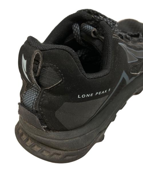 ALTRA（アルトラ）ALTRA (アルトラ) LONE PEAK 5.0 ブラック サイズ:UK4の古着・服飾アイテム