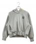 Snidel（スナイデル）の古着「NYBG エンブロイダリーフーディー」｜グレー