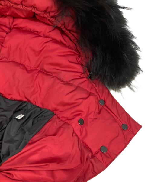 MONCLER（モンクレール）MONCLER (モンクレール) BRYONEダウンジャケット レッド サイズ:00の古着・服飾アイテム