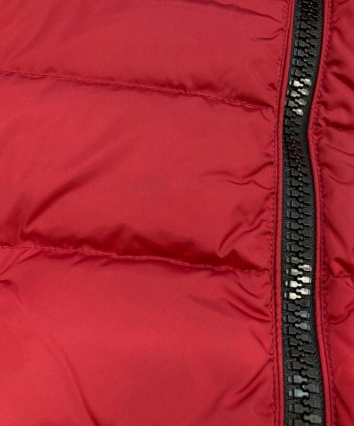 MONCLER（モンクレール）MONCLER (モンクレール) BRYONEダウンジャケット レッド サイズ:00の古着・服飾アイテム