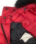 中古・古着 MONCLER (モンクレール) BRYONEダウンジャケット レッド サイズ:00：40000円