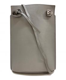 LOEWE（ロエベ）の古着「ダイスポケットショルダーポーチ」｜グレー