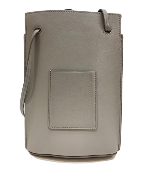 LOEWE（ロエベ）LOEWE (ロエベ) ダイスポケットショルダーポーチ グレーの古着・服飾アイテム