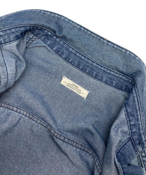 JOURNAL STANDARD relume（ジャーナルスタンダード レリューム）JOURNAL STANDARD relume (ジャーナルスタンダード レリューム) デニムオーバーサイズシャツ インディゴ サイズ:FREEの古着・服飾アイテム