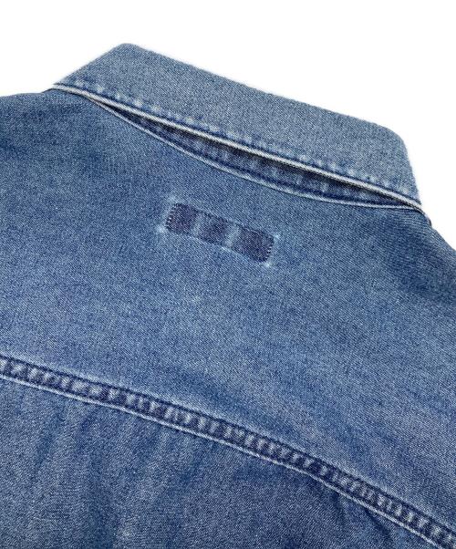 JOURNAL STANDARD relume（ジャーナルスタンダード レリューム）JOURNAL STANDARD relume (ジャーナルスタンダード レリューム) デニムオーバーサイズシャツ インディゴ サイズ:FREEの古着・服飾アイテム