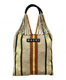MARNI（マルニ）の古着「MARCKET HAMMOCK BAG」｜ベージュ