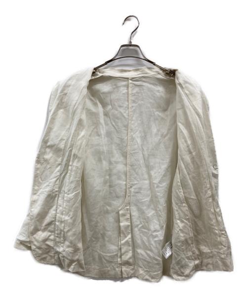 Spick and Span（スピック＆スパン）Spick and Span (スピック＆スパン) ラミーミックスシアージャケット ベージュ サイズ:38の古着・服飾アイテム