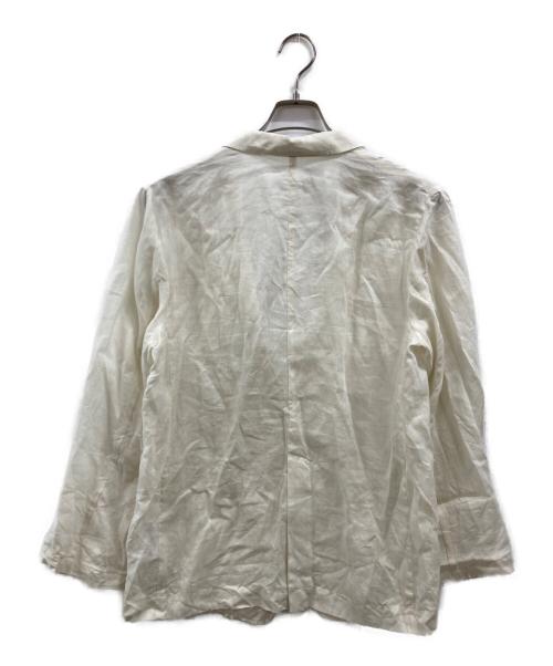 Spick and Span（スピック＆スパン）Spick and Span (スピック＆スパン) ラミーミックスシアージャケット ベージュ サイズ:38の古着・服飾アイテム