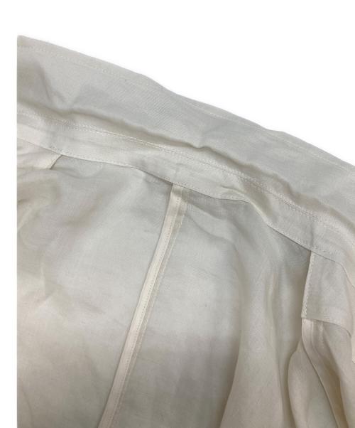 Spick and Span（スピック＆スパン）Spick and Span (スピック＆スパン) ラミーミックスシアージャケット ベージュ サイズ:38の古着・服飾アイテム