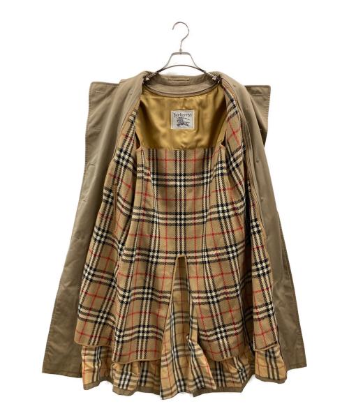Burberry's（バーバリーズ）Burberry's (バーバリーズ) ノバチェックライナー付トレンチコート ベージュ サイズ:不明(実寸参照)の古着・服飾アイテム