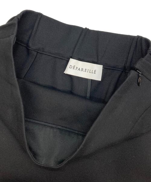 DEPAREILLE（デパリエ）DEPAREILLE (デパリエ) タイトスカート ブラック サイズ:38の古着・服飾アイテム