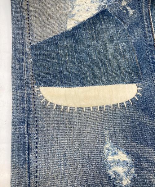 Denim & Supply Ralph Lauren（デニム＆サプライ ラルフローレン）Denim & Supply Ralph Lauren (デニム＆サプライ ラルフローレン) ペイズリー刺し子ジーンズ インディゴ サイズ:31/32の古着・服飾アイテム