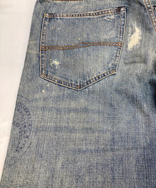 Denim & Supply Ralph Lauren（デニム＆サプライ ラルフローレン）Denim & Supply Ralph Lauren (デニム＆サプライ ラルフローレン) ペイズリー刺し子ジーンズ インディゴ サイズ:31/32の古着・服飾アイテム