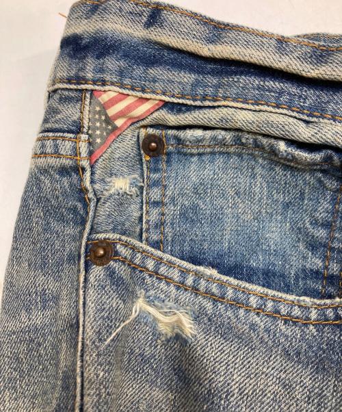 Denim & Supply Ralph Lauren（デニム＆サプライ ラルフローレン）Denim & Supply Ralph Lauren (デニム＆サプライ ラルフローレン) ペイズリー刺し子ジーンズ インディゴ サイズ:31/32の古着・服飾アイテム