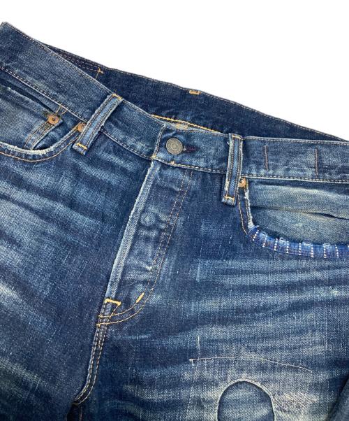 Denim & Supply Ralph Lauren（デニム＆サプライ ラルフローレン）Denim & Supply Ralph Lauren (デニム＆サプライ ラルフローレン) リペアデニムパンツ インディゴ サイズ:31/32の古着・服飾アイテム