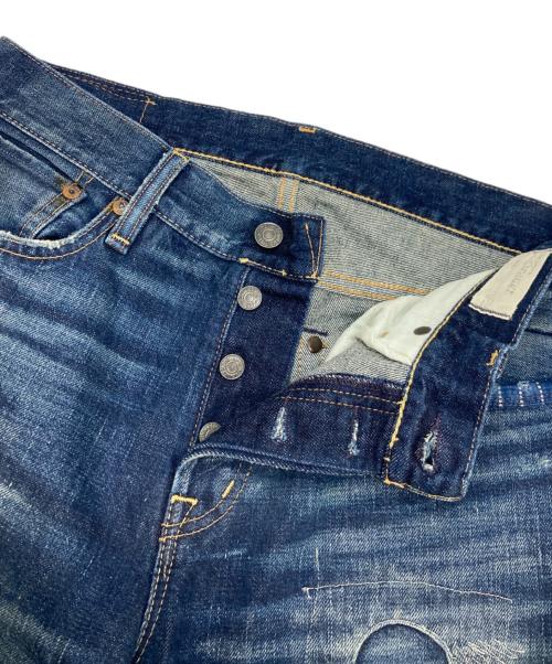 Denim & Supply Ralph Lauren（デニム＆サプライ ラルフローレン）Denim & Supply Ralph Lauren (デニム＆サプライ ラルフローレン) リペアデニムパンツ インディゴ サイズ:31/32の古着・服飾アイテム
