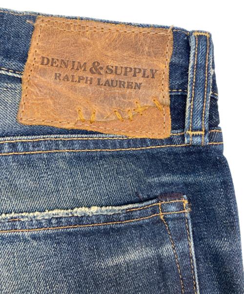 Denim & Supply Ralph Lauren（デニム＆サプライ ラルフローレン）Denim & Supply Ralph Lauren (デニム＆サプライ ラルフローレン) リペアデニムパンツ インディゴ サイズ:31/32の古着・服飾アイテム