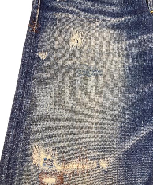 Denim & Supply Ralph Lauren（デニム＆サプライ ラルフローレン）Denim & Supply Ralph Lauren (デニム＆サプライ ラルフローレン) リペアデニムパンツ インディゴ サイズ:31/32の古着・服飾アイテム