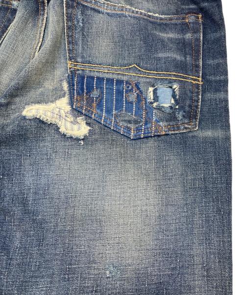 Denim & Supply Ralph Lauren（デニム＆サプライ ラルフローレン）Denim & Supply Ralph Lauren (デニム＆サプライ ラルフローレン) リペアデニムパンツ インディゴ サイズ:31/32の古着・服飾アイテム