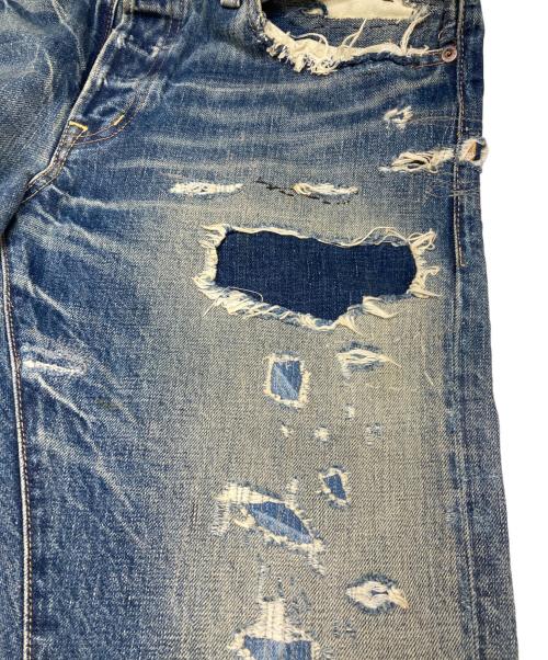 Denim & Supply Ralph Lauren（デニム＆サプライ ラルフローレン）Denim & Supply Ralph Lauren (デニム＆サプライ ラルフローレン) スリムフィットダメージジーンズ インディゴ サイズ:31/30の古着・服飾アイテム