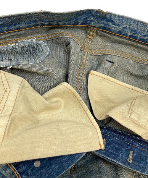 Denim & Supply Ralph Lauren（デニム＆サプライ ラルフローレン）Denim & Supply Ralph Lauren (デニム＆サプライ ラルフローレン) スリムフィット刺し子ダメージジーンズ インディゴ サイズ:31/32の古着・服飾アイテム