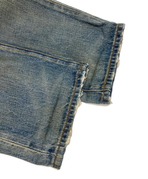 Denim & Supply Ralph Lauren（デニム＆サプライ ラルフローレン）Denim & Supply Ralph Lauren (デニム＆サプライ ラルフローレン) スリムフィット刺し子ダメージジーンズ インディゴ サイズ:31/32の古着・服飾アイテム