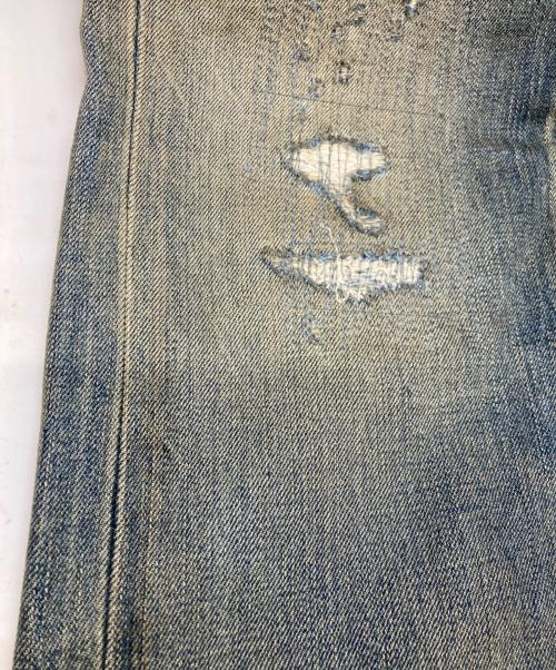 Denim & Supply Ralph Lauren（デニム＆サプライ ラルフローレン）Denim & Supply Ralph Lauren (デニム＆サプライ ラルフローレン) スリムフィット刺し子ダメージジーンズ インディゴ サイズ:31/32の古着・服飾アイテム