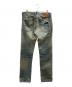 Denim & Supply Ralph Lauren (デニム＆サプライ ラルフローレン) スリムフィット刺し子ダメージジーンズ インディゴ サイズ:31/32：10000円