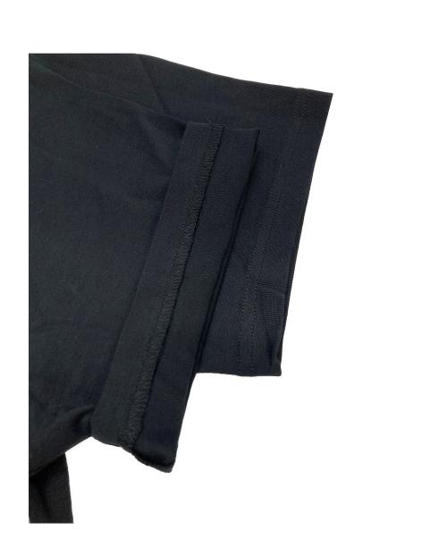 ami（アミ）ami (アミ) ブラック オーガニックコットン Ami de Coeur Tシャツ ブラック サイズ:M 未使用品の古着・服飾アイテム