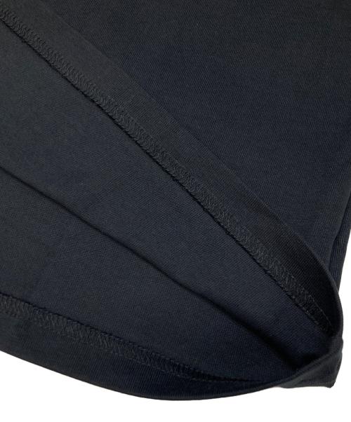 ami（アミ）ami (アミ) ブラック オーガニックコットン Ami de Coeur Tシャツ ブラック サイズ:M 未使用品の古着・服飾アイテム