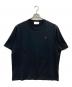 ami（アミ）の古着「ブラック オーガニックコットン Ami de Coeur Tシャツ」｜ブラック