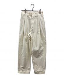THE SHINZONE（ザ シンゾーン）の古着「TOMBOY PANTS WOMEN」｜アイボリー