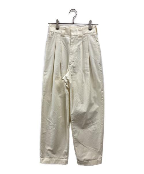 THE SHINZONE（ザ シンゾーン）THE SHINZONE (ザ シンゾーン) TOMBOY PANTS WOMEN アイボリー サイズ:32の古着・服飾アイテム
