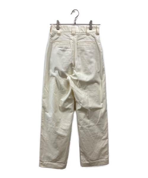 THE SHINZONE（ザ シンゾーン）THE SHINZONE (ザ シンゾーン) TOMBOY PANTS WOMEN アイボリー サイズ:32の古着・服飾アイテム